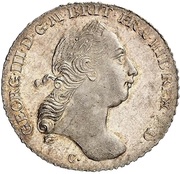 ⅓ Thaler - George III obverse image