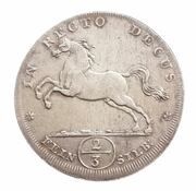 ⅔ Thaler - George I, Germany, 1698-1705 reverse image