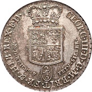 24 Mariengroschen / ⅔ Thaler - George III obverse image