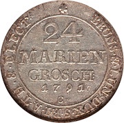 24 Mariengroschen / ⅔ Thaler - George III, Germany, 1761-1800 reverse image