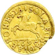 ¼ Ducat - Ernest August, Germany, 1695 reverse image