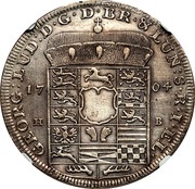 1 Thaler - George I obverse image
