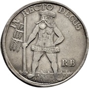 1 Thaler - George Louis, Germany, 1700-1711 reverse image