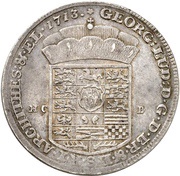1 Thaler - George I Louis Harz - Ausbeute obverse image