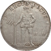 1 Thaler - George I, Germany, 1712-1715 reverse image