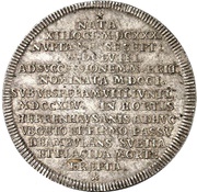 1 Thaler - George I Louis Death of Sophia of Pfalz, Germany, 1714 reverse image