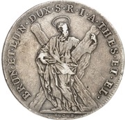 1 Thaler - George I Louis Harz Ausbeute, Germany, 1718-1727 reverse image