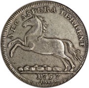 1 Thaler - George II, Germany, 1727-1760 reverse image