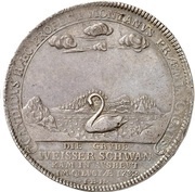 1 Thaler - George II August Weißer Schwan- Ausbeute, Germany, 1744-1756 reverse image