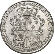 1 Thaler - George II August Regenbogen - Ausbeute obverse image