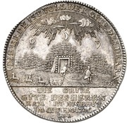 1 Thaler - George II August Güte des Herrn - Ausbeute, Germany, 1745-1756 reverse image