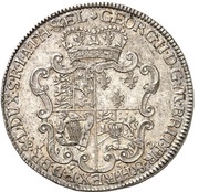 1 Thaler - George II August Herzog Frederick August Bleyfeld - Ausbeute obverse image