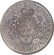1 Thaler - George III, Germany, 1777-1778 reverse image