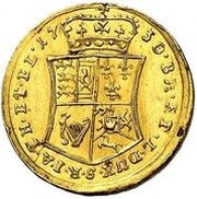 ½ Ducat - George II Harz Ausbeute, Germany, 1730 reverse image