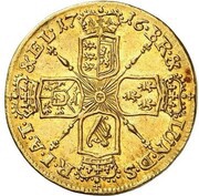 1 Ducat - George Louis, Germany, 1715-1716 reverse image