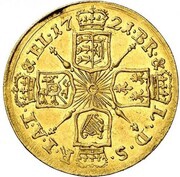 1 Ducat - George I Louis, Germany, 1717-1727 reverse image