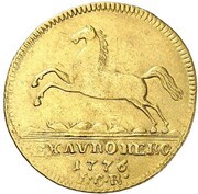 1 Ducat - George II Harz - Mining Ducat, Germany, 1767-1789 reverse image