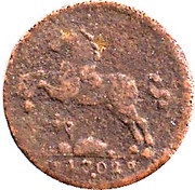 1 Pfennig - George II William obverse image