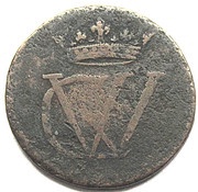 1½ Pfennig - George II William obverse image