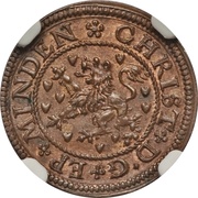 3 Pfennig - Christian obverse image