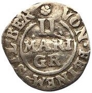 2 Mariengroschen - Christian-Louis, Germany, 1656 reverse image