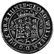 ⅓ Thaler - George II William obverse image