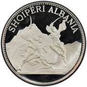 25 Lekë Skanderbeg's Victory over the Turks obverse image