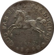 ⅔ Thaler - George II William, Germany, 1690 reverse image