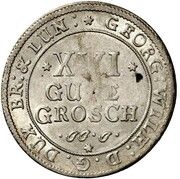 16 Gute Groschen ⅔ Thaler - George II William obverse image