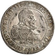 1 Thaler - Christian Bischof of Minden Freundschaftstaler obverse image