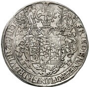 1 Thaler - Frederick, Germany, 1637 reverse image