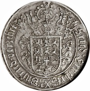 1 Thaler - Frederick, Germany, 1637-1643 reverse image
