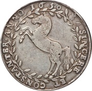 1 Thaler - Christian Louis, Germany, 1649-1665 reverse image