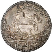 1½ Thaler - Christian Louis Harz - Ausbeute - Löser, Germany, 1659 reverse image