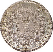 2 Thalers - Christian Louis obverse image