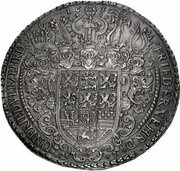 3 Thalers - Frederick V, Germany, 1639 reverse image