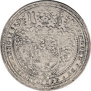 3 Thalers - Christian Louis, Germany, 1648 reverse image