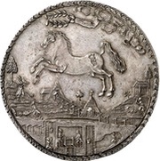 3 Thalers - Christian Louis Harz - Ausbeute - Löser, Germany, 1664 reverse image