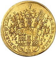 1 Ducat - George William obverse image