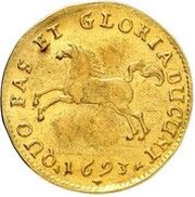 1 Ducat - George William, Germany, 1693-1697 reverse image