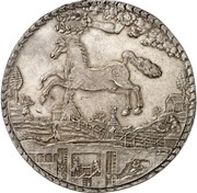 4 Thalers - Christian Louis Harz - Ausbeute - Löser, Germany, 1657 reverse image