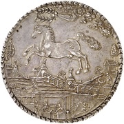 4 Thalers - Christian Louis Harz - Ausbeute - Löser, Germany, 1662 reverse image
