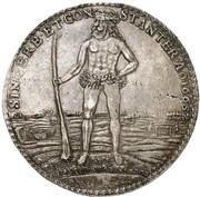 4 Thalers - Christian Louis Harz - Ausbeute - Löser, Germany, 1665 reverse image