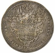 5 Thalers - Christian Louis, Germany, 1648 reverse image