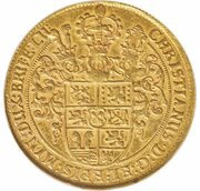 20 Ducat - Christian of Minden, Germany, 1611-1633 reverse image