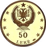50 Lekë Gjirokastër, Albania, 1968-1970 reverse image