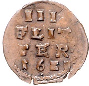 3 Flitter - Frederick Ulrich Kipper, Germany, 1621 reverse image