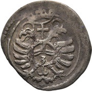 1 Dreier - Henry the Younger, Germany, 1555-1558 reverse image