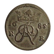 3 Pfennig - Rudolph August and Anthony Ulrich obverse image