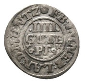4 Pfennig - Rudolph August and Anthony Ulrich, Germany, 1694 reverse image